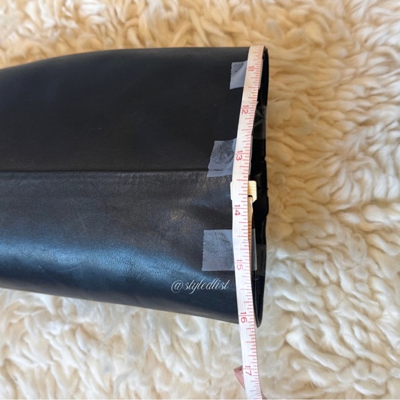 Schultz Magali Knee High Boots Black 36/6 NEW - Picture 10 of 12